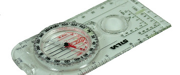 Stock photo of a compass